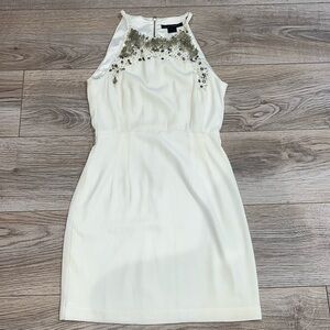 Beautiful white dress with beading